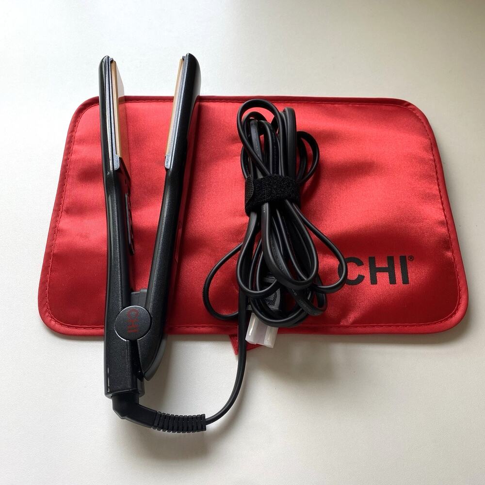 CHI G2 GF7057A 1.25” Digital Flat Iron Hair Straightener Titanium Ceramic